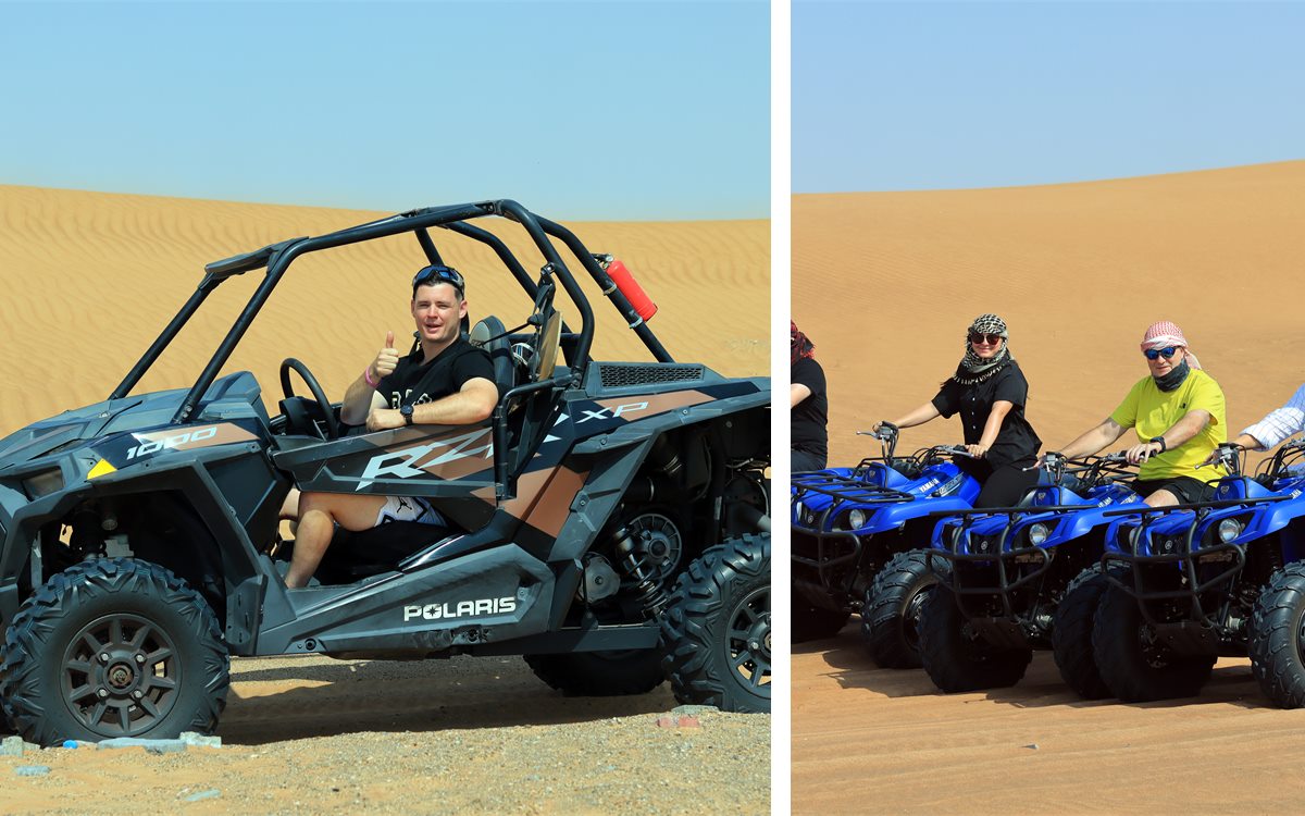 Buggy and quad bike combo